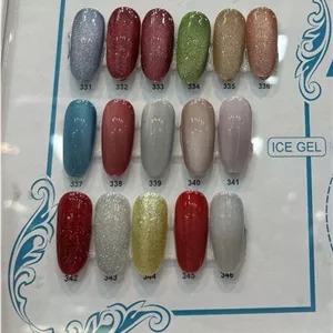 لاک ژل آیس سرامیکی ناخن ژلیش 10 میل کد 331 تا 346 آرتی Arti