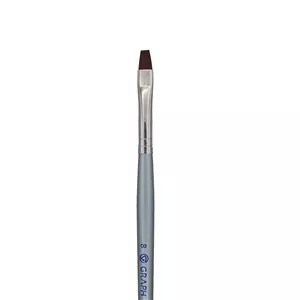 قلم کاشت ژل ناخن سرتخت سایز 8 گراف Graph 