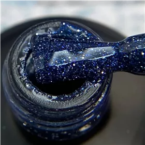لاک ژل ديسکو ناخن ژليش 15 ميل Disco آي بي آي iBi کد  blue 07 آبی