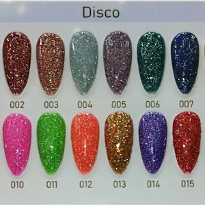 لاک ژل ديسکو ناخن ژليش 15 ميل Disco آي بي آي iBi کد 14 بنفش