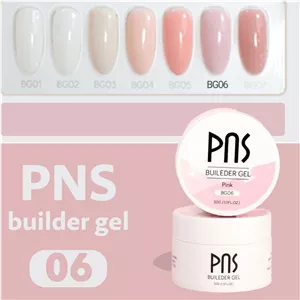 بيلدر ژل کاشت ناخن مديوم 30 گرمي پي ان اس Pns سري BG