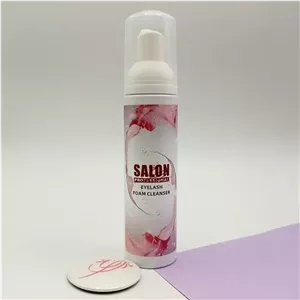فوم کلينزر مژه مايع پاک کننده چربي پلک و مژه خارجي سالن Salon