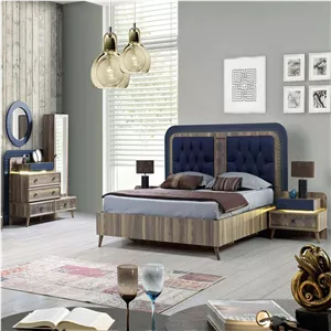 سرویس تخت خواب مدل ویکتوریا دو نفره شش تکه کاتن مدل 103438