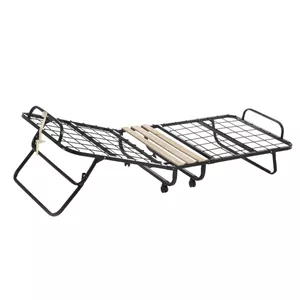 تخت خواب تاشو یک نفره مدل کلاسیک سایز 80×200 سانتی متر کاتن مدل 102533