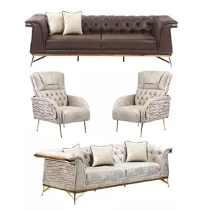 مبل راحتی 8 نفره مدل الگانس کد 9625 کاتن مدل 101825