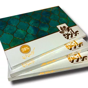 گز ۲۸ درصد آردی۳۵۰ گرمی مغز پسته بلداجی
