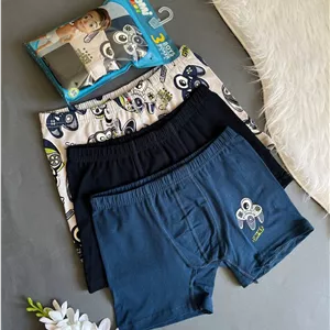 پک 3 عددی شورت پادار پسرانه دومینانت