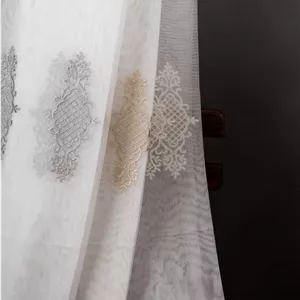 پرده بریلنت دو حاشیه: جلوه‌ای شیک و ارگانیک در دکوراسیون داخلی