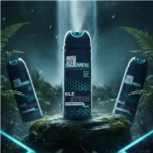 (انقضا:1407) اسپری خوشبو کننده بدن مردانه مای مدل مایل استون 24 ساعته 200 میلی