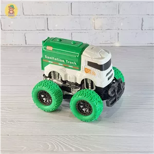 کامیون اسباب بازی تانکر قدرتی سبز