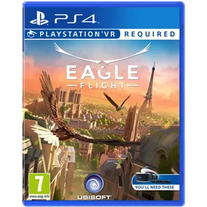 دیسک بازی Eagle Flight VR برای PS4 (کارکرده)