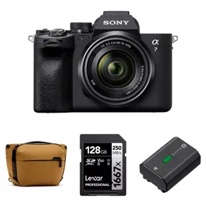 دوربین Sony Alpha a7 IV Mirrorless Camera with 28-70mm f/3.5-5.6 Lens and Basic Bundle