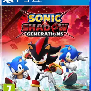 دیسک بازی Sonic x Shadow Generations برای PS4