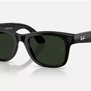 عینک هوشمند RAY-BAN | META WAYFARER Matte Black–Clear/Graphite Green Transitions