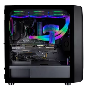 کیس گیمینگ Fater FG-790 Black Mid Tower