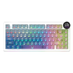 کیبورد AJAZZ AK820 V2 PRO Wireless Gradient Multicolor