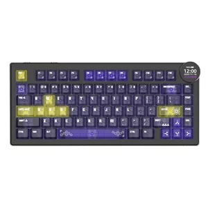 کیبورد AJAZZ AK820 V2 PRO Wireless Yellow/Purple