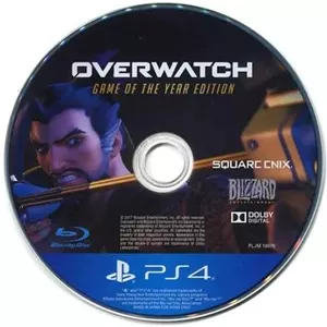 دیسک بازی Overwatch نسخه Game of the Year برای PS4 (کارکرده/بدون قاب)