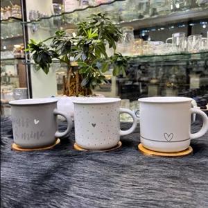 ماگ سرامیک وارداتی مدل rslee | ماگ سرامیکی شیک مخصوص چای و قهوه