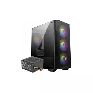 کیس ام اس آی مدل M100A BLACK MAG POWER A500N-H