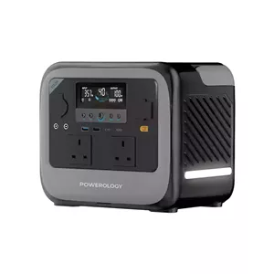 پاور استیشن پاورولوژی Pater II 700W PWGC700GY ظرفیت 472.5Wh با خروجی USB-C 100W