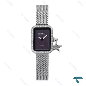 ساعت شنل Première Ribbon زنانه صفحه کهکشانی دورنگین Chanel-6502-L