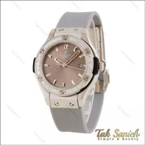 ساعت هابلوت زنانه طوسی دورنگین Hublot-5638-L