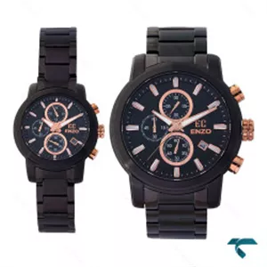ساعت ست انزو EC-2164BRS کرنوگراف مشکی Enzo-8114-S