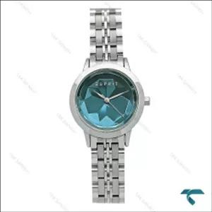 ساعت اسپریت زنانه نقره ای صفحه آبی Esprit-8224-L
