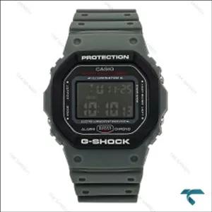 ساعت جیشاک DW5600 طوسی زه مشکی GShock-8229-U