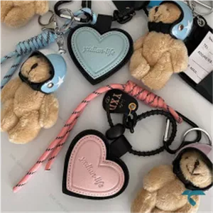 آویز کیف زنانه تدی کلاه دار رنگبندی Tedi-8451-L