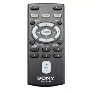 ریموت کنترل پخش خودرو سونی مدل x155