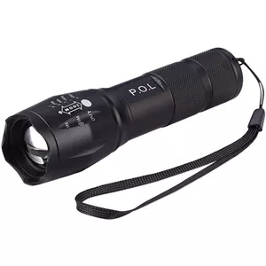 چراغ‌قوه دوکاره مدل Light K04-2 — لایت سفیدUV، زوم‌دار، شارژی