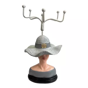 استند جواهرات مدل مانکن کلاه دار 02
