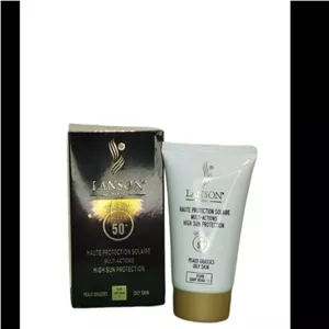 کرم ضد آفتاب لانسون رنگی شماره 1و1.5مخصوص پوست مختلط و چرب ULANSON UVA UVB SPF50 اصلی