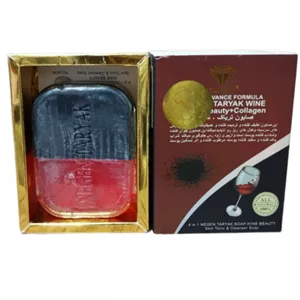 صابون شراب کلاژن طلا TARYAK WINE Soap Beauty Collagen حجم 120 گرم اصلی