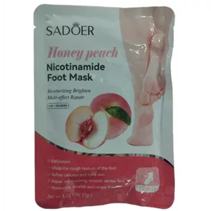 ماسک پا جورابی سادور مدل هلو SADOER حجم 35 گرم