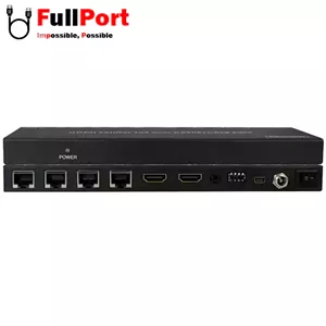 اسپلیتر توسعه دهنده HDMI روی کابل شبکه 70 متر با 4 عدد گیرنده فرانت مدل FN-V149