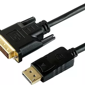 کابل DISPLAY PORT به DVI طول 1.8 متر