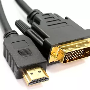 کابل HDMI به DVI به طول 1.5 متر PVC ضخیم