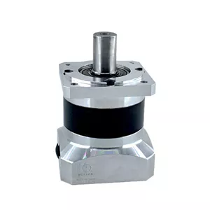 گیربکس خورشیدی سرووموتور HQM اچ کیو ام مدل LB120-03-24 سایز 120 نسبت 1 به 3 شفت ورودی 24 شفت خروجی 32 فلنج مربعی مناسب 2 کیلووات 2000 دور (گیربکس سیاره ای)