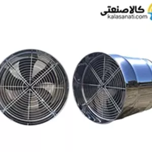 هواکش سیرکوله کانالی استیل تک فاز 50 سانت زیلابگ مدل YWF4E-500