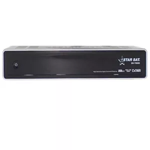 گیرنده دیجیتال استارست مدل SR-T8000.HEVC.T2 به همراه آنتن رومیزی هانی