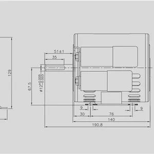 الکتروموتور کولر 150 وات طوفان مدل بهینه