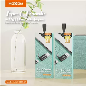 مبدل تایپ سی type c to type  a  moxom mx-cb144