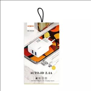 آداپتور شارژر موکسوم مدل MOXOM MX-HC130 2.4A کابل میکرو