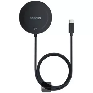 شارژر بی سیم 15 وات باسئوس مدل Baseus Simple Mini 4 Magnetic Wireless Charging Stand Qi2 15W با گارانتی 24 ماهه شرکتی