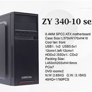 کیس ارزان قیمت EVERCOOL ZY 340-10