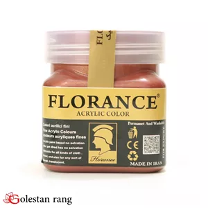رنگ اکرولیک متالیک فلورانس کد 208