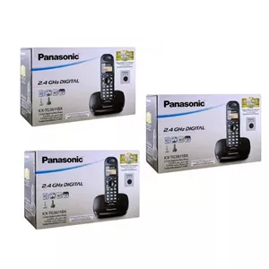 تلفن پاناسونیک مدل KX-TG3611BX بسته 3 عددی